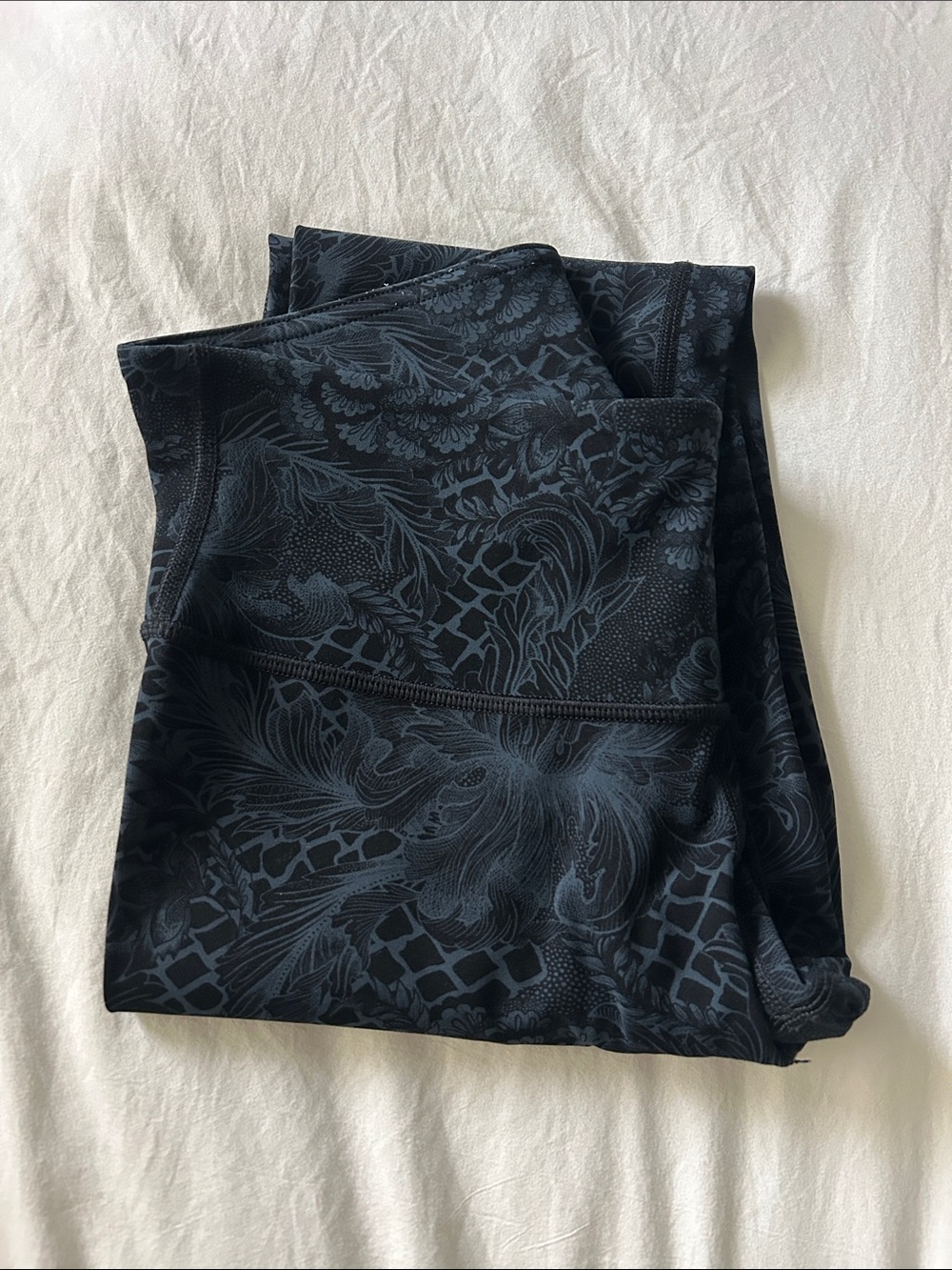 lululemon athletica Navy (pattern) Yoga Leggings